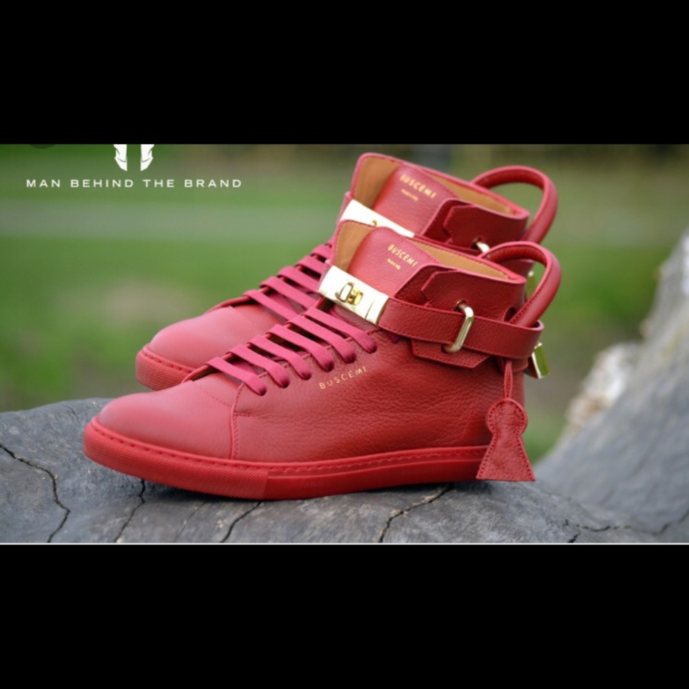 Red Buscemi Sneakers - Picture 2 of 2